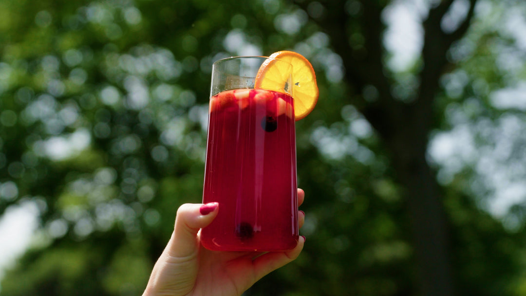 Midnight Berry Tea Sangria