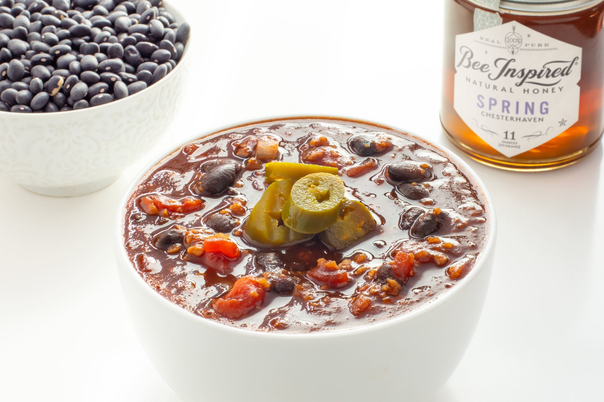 Sweet and Spicy Beer Chili with Honey