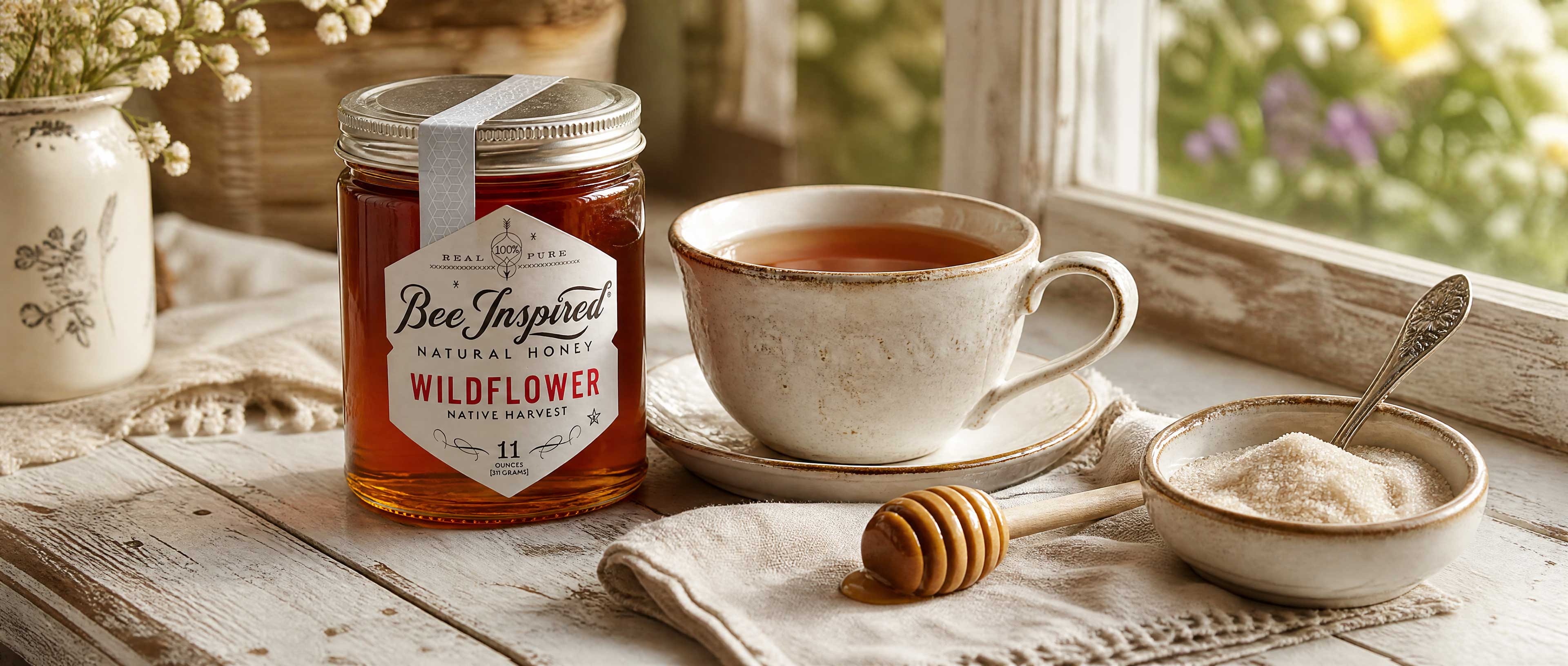 honey or sugar in your tea