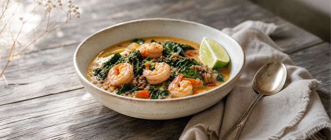 Thai Shrimp Stew with Kale