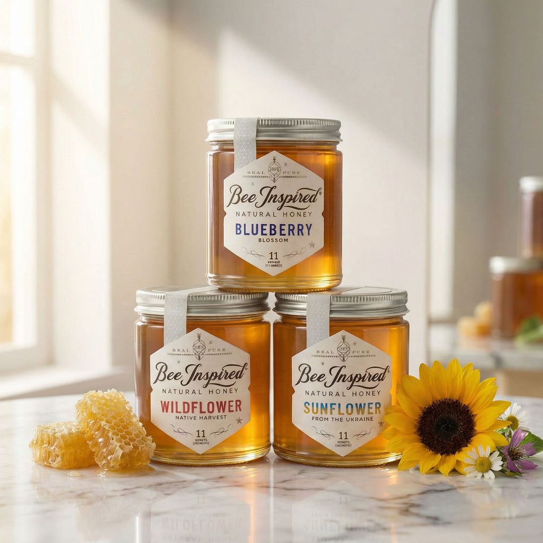 Three jars of &
