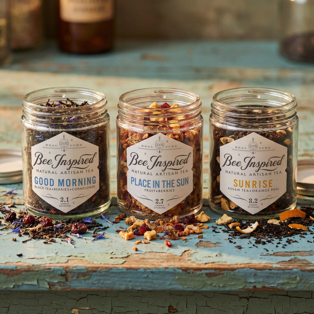 Three jars of &