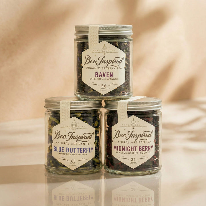 Three jars of &